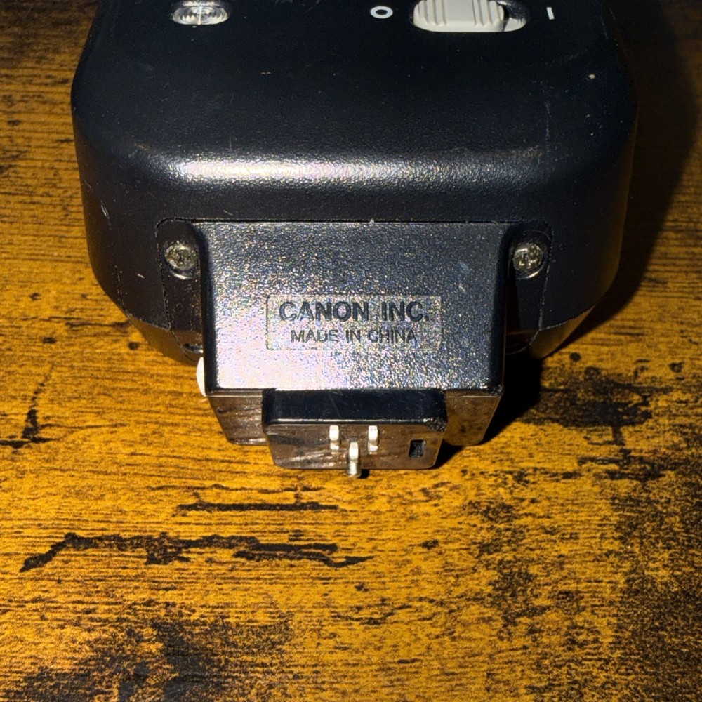 Genuine Canon Speedlite 200E Flash Tested, Working