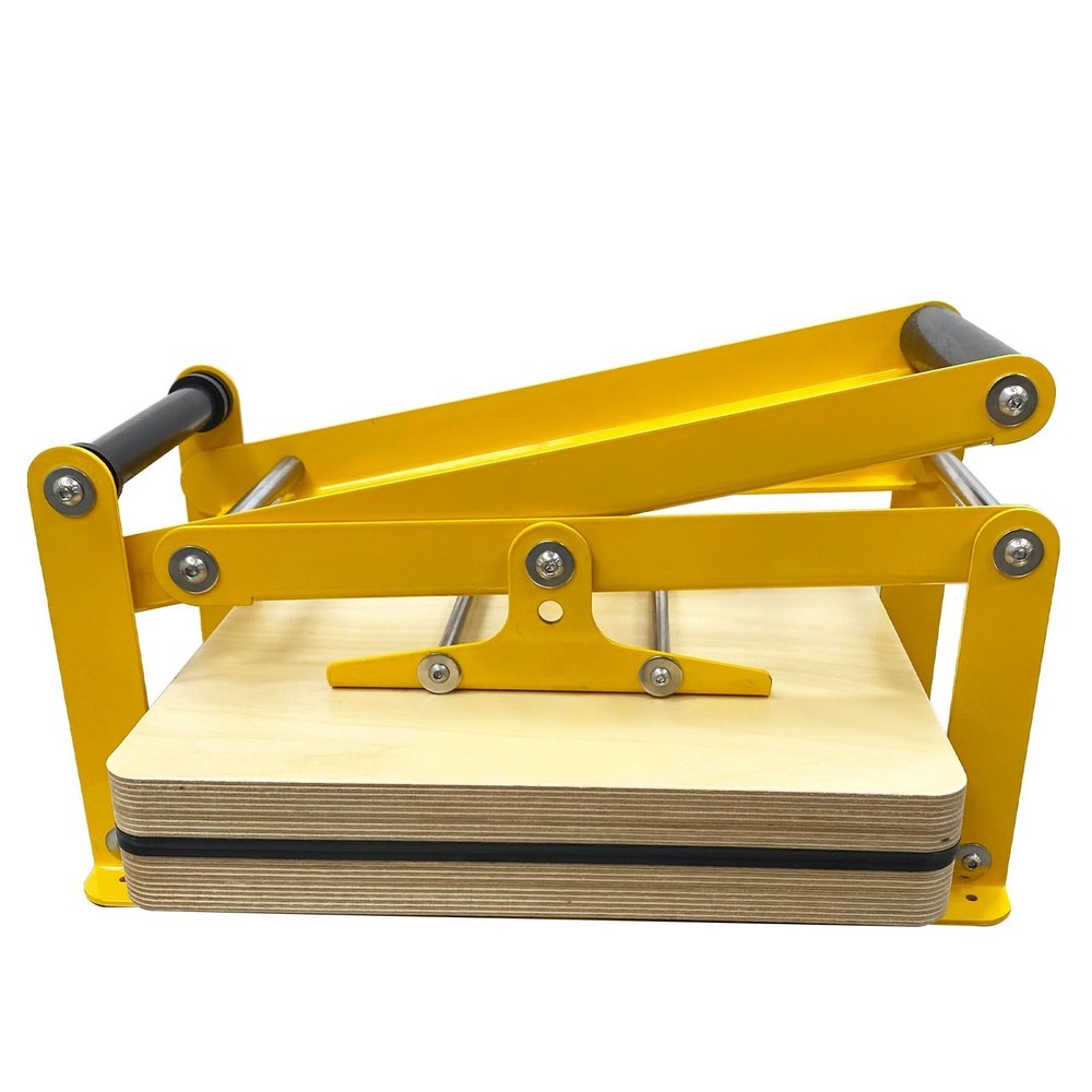 Manual Flat Press Printmaking Machine 11*11" Letterpress Printing Triangular Bra
