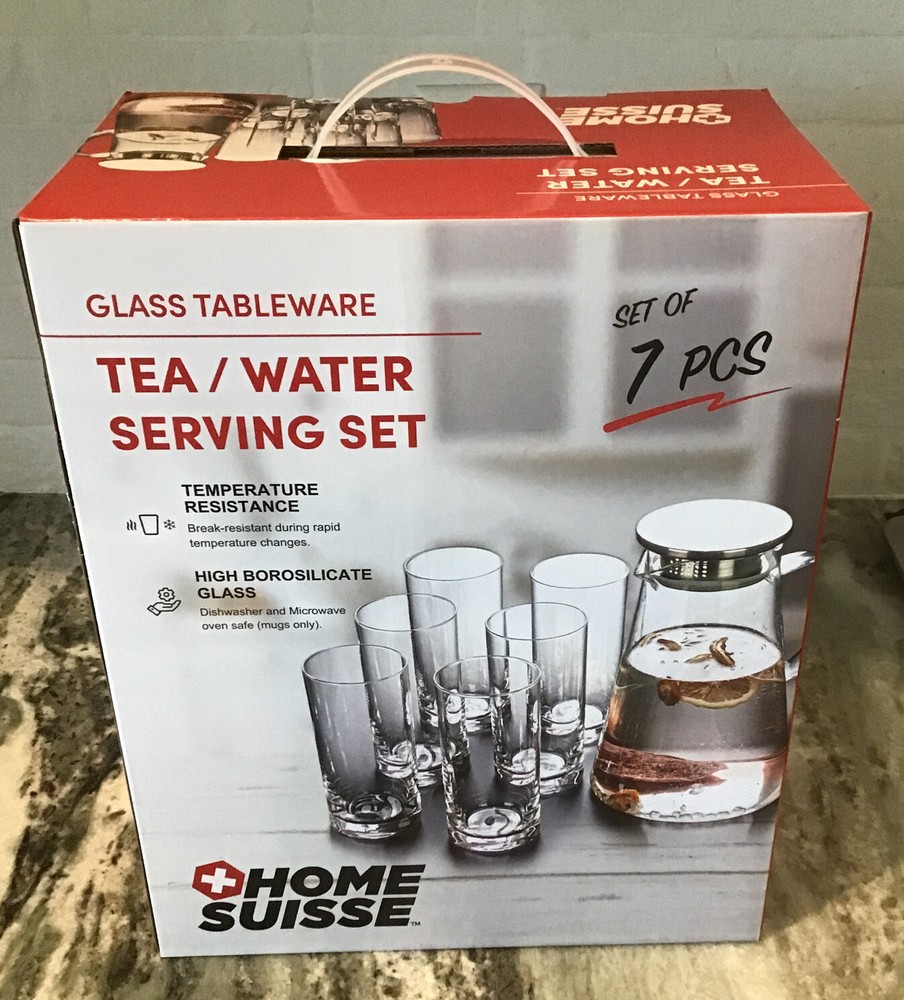 Glass/Pitcher Bar Set