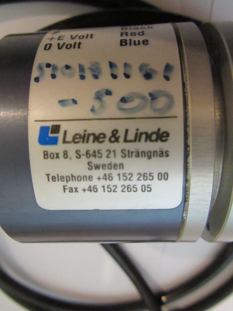 LEINE & LINDE INCREMENTAL ENCODER 510111161-500 USED DEMO