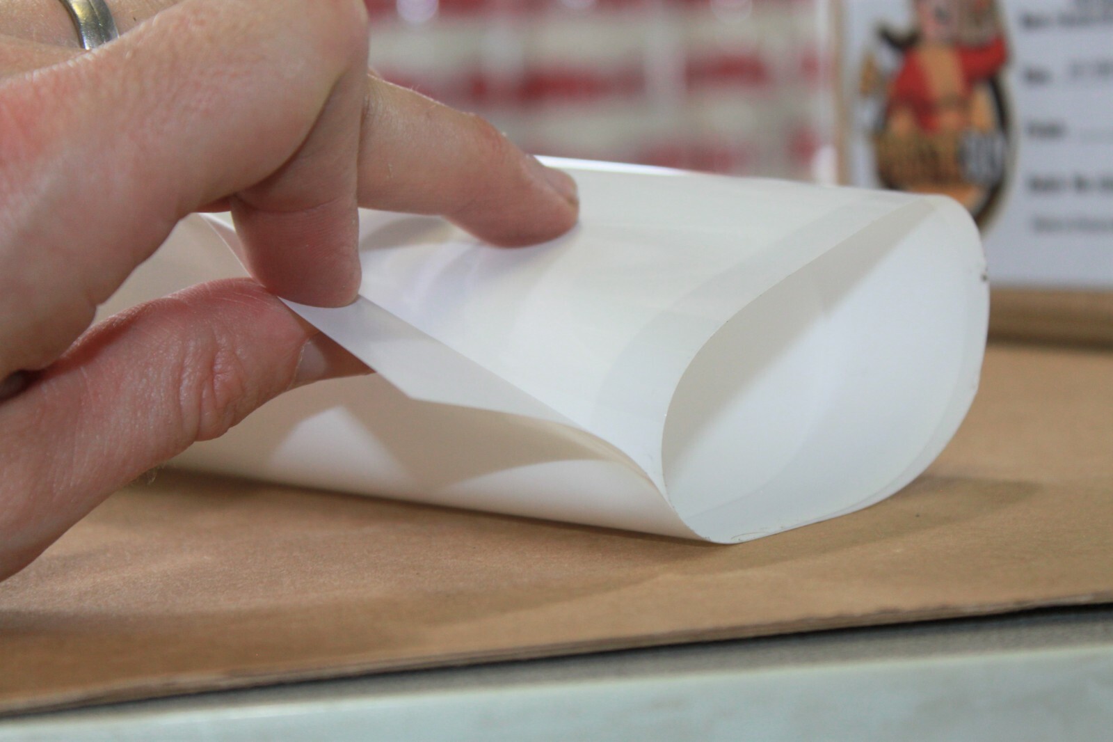 White Polypro Tear-Resistant Banner Roll Film Inkjet 8mil (Pick Size & Finish)