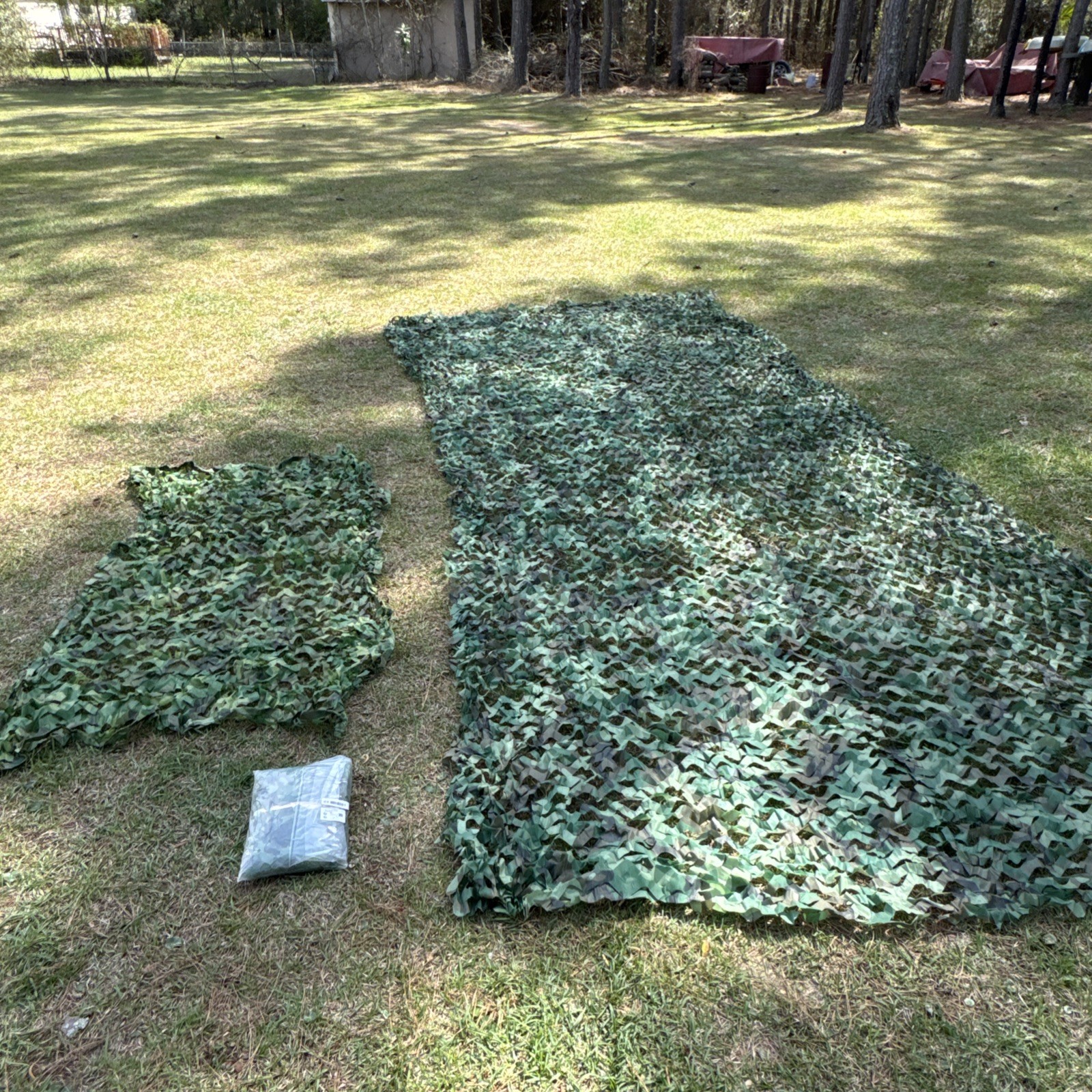 Jungle Camo Netting Blinds for Sunshade Camping  Hunting Party Decoration