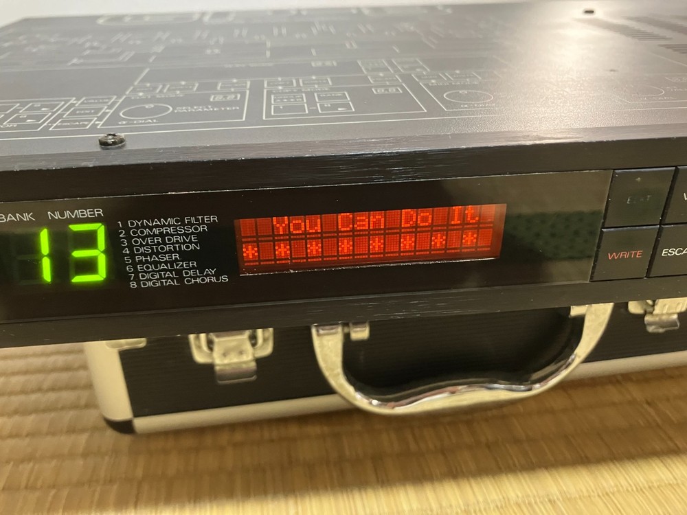 Roland GP-8 Guitar Effects Processor Multi Effector Rack Unit Used