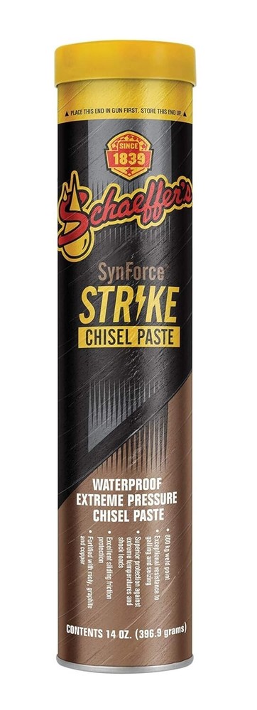 Schaeffer's 216 SynForce Strike Chisel Paste 14oz Tube - Waterproof & EP Paste