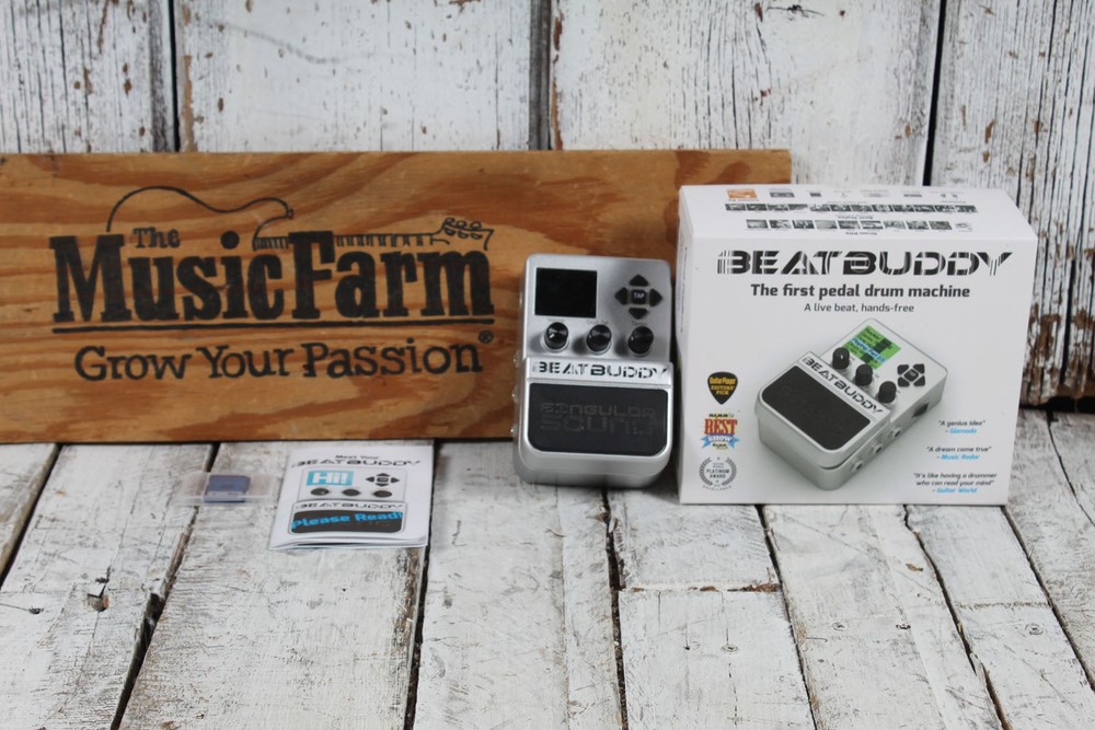 Singular Sound BeatBuddy Drum Machine Pedal Stompbox Sized Drum Machine