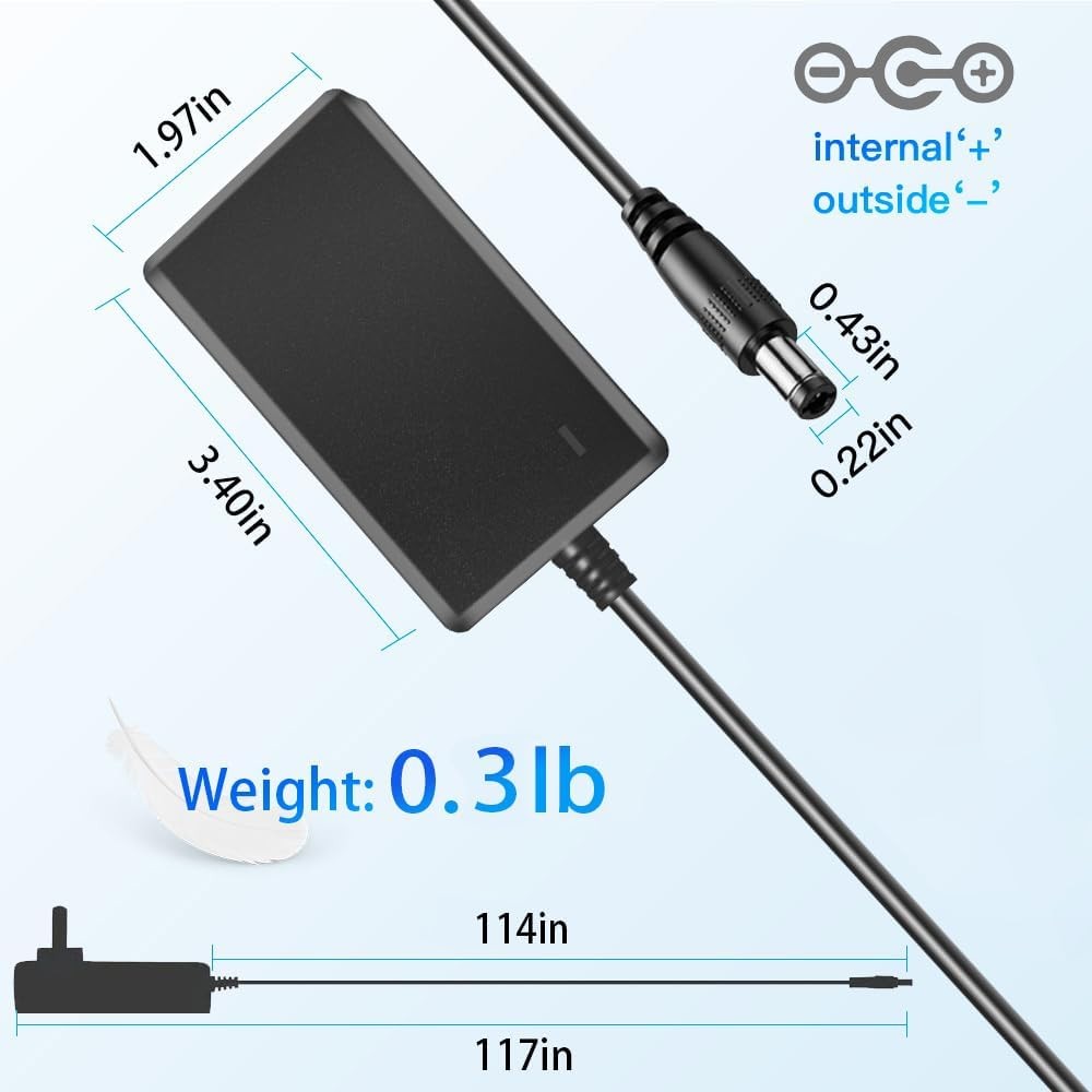 9V DC Power Adapter For Alesis Command Mesh Nitro Max Pro Drum Module PSU