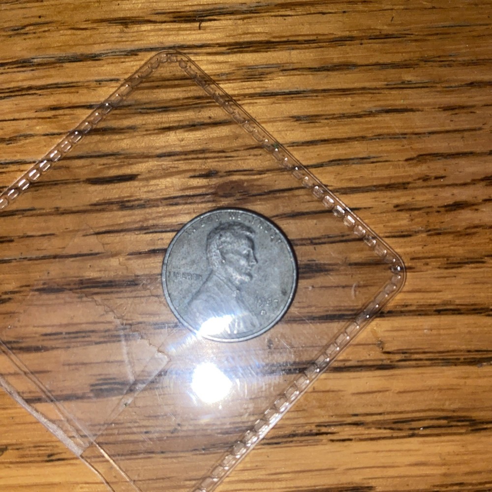 1983 Denver rare error missing Copper Coating(2.474 Is The Weight)