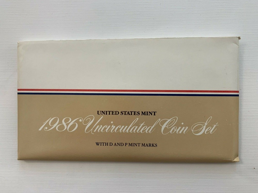 1986 U.S. Mint Set (Unopened) Brilliant Uncirculated