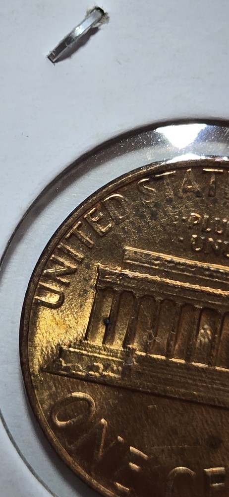 1983 Denver Lincoln Cent Doubled Die Reverse! 2.5g