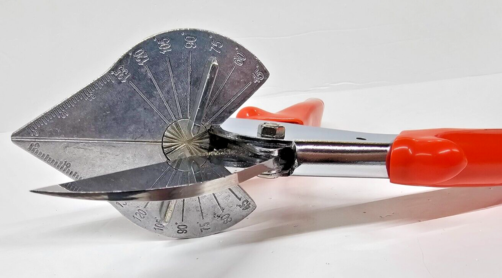 TOWOT Sharp Multi Angle Miter Shear Cutter, Adjustable at 45 To 135 Degree.