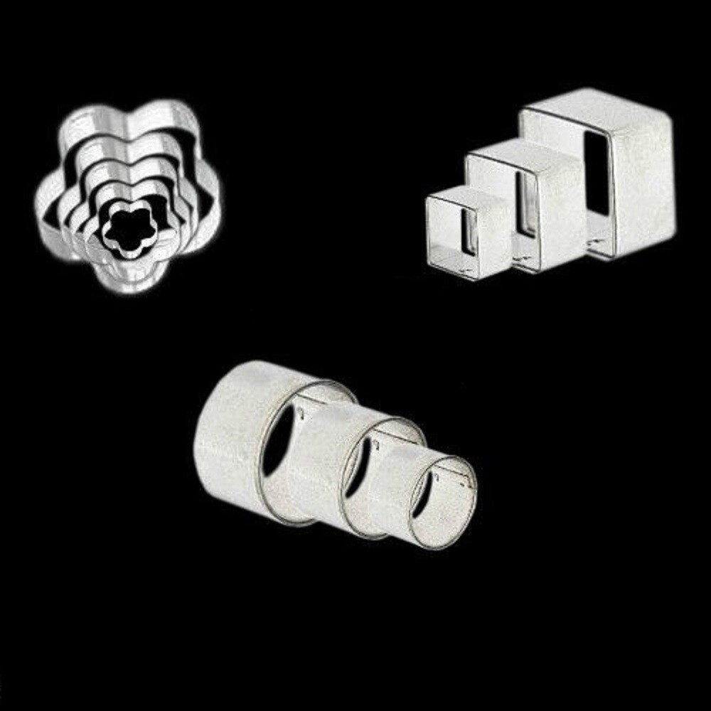 CLAY CUTTER TOOLS choice of shapes JEWELRY MAKING GRADUATED SIZES