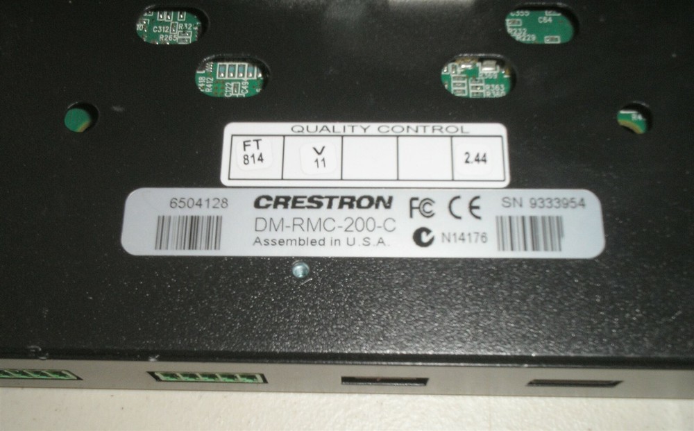 Crestron DM-RMC-200-C Room Controller HDMI