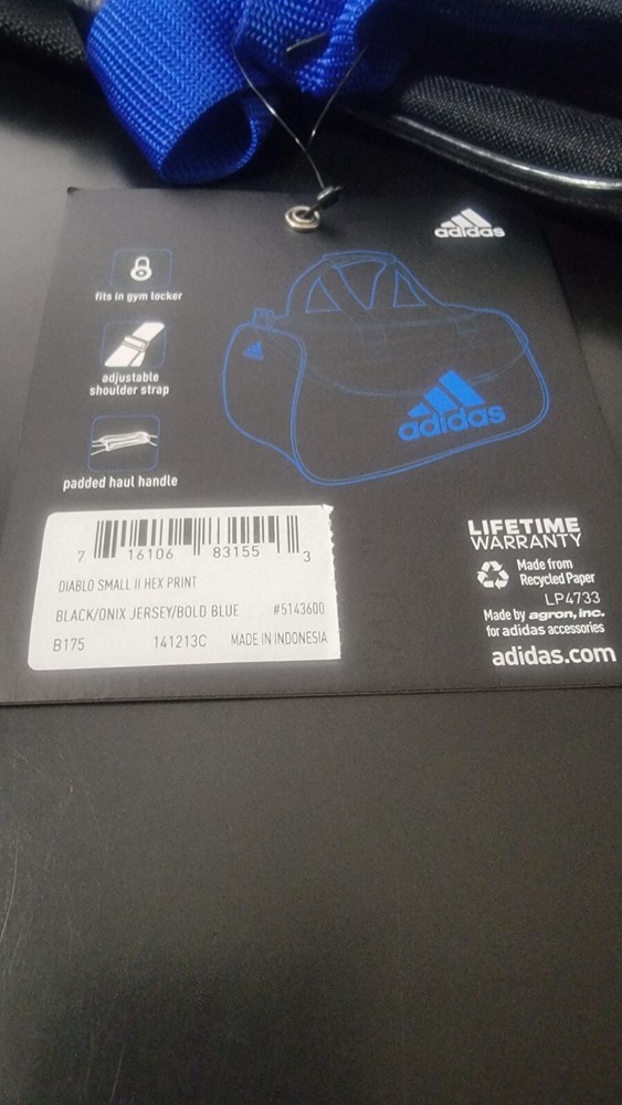 Adidas Diablo Small Duffel Bag