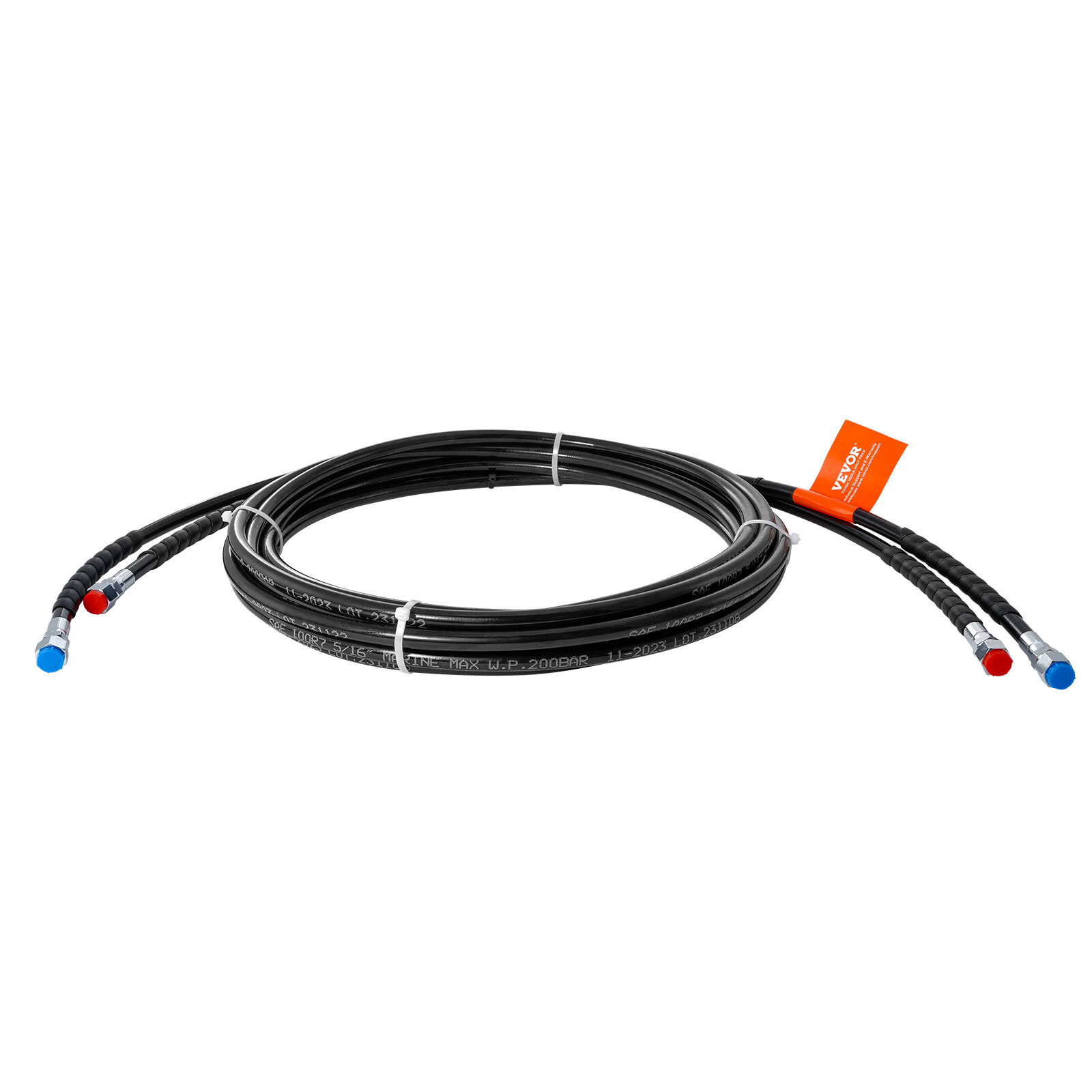 VEVOR Outboard Hose Kit 20 ft Hydraulic Steering Hose for Outboard Steering Boat