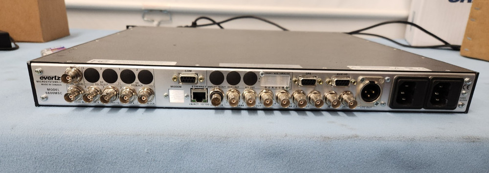 Evertz 5600MSC Master Sync Clock Generator / SPG #2