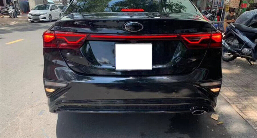 For 2019-2021 Kia K3 Forte Red LED Rear Trunk Brake Light Bar Strip Tail Lamp