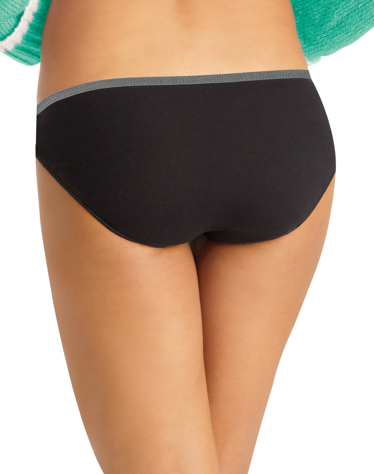 Hanes Womens Bikini 10-Pack Underwear Panties Breathable Cotton Stretch No Lines