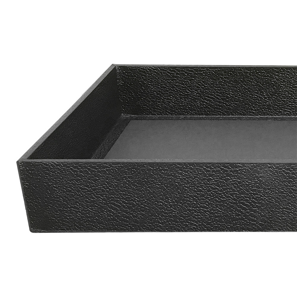 Jewelry Earrings Necklaces Tray BLACK VELVET Showcase 2 Inch Height