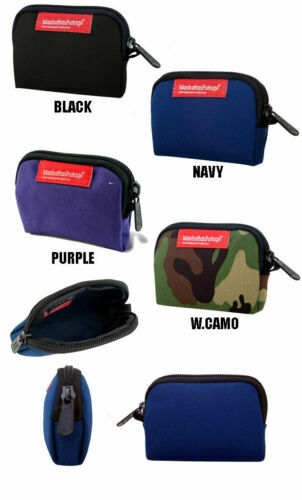 Manhattan Portage Zippered Coin Purse Change Holder, Credit Card Holder 1008