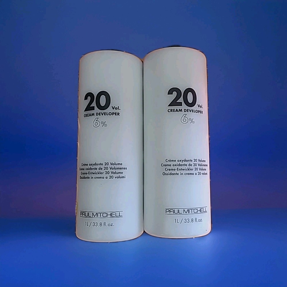 Paul Mitchell Cream Developer 20 Volume 33oz 2 Pcs