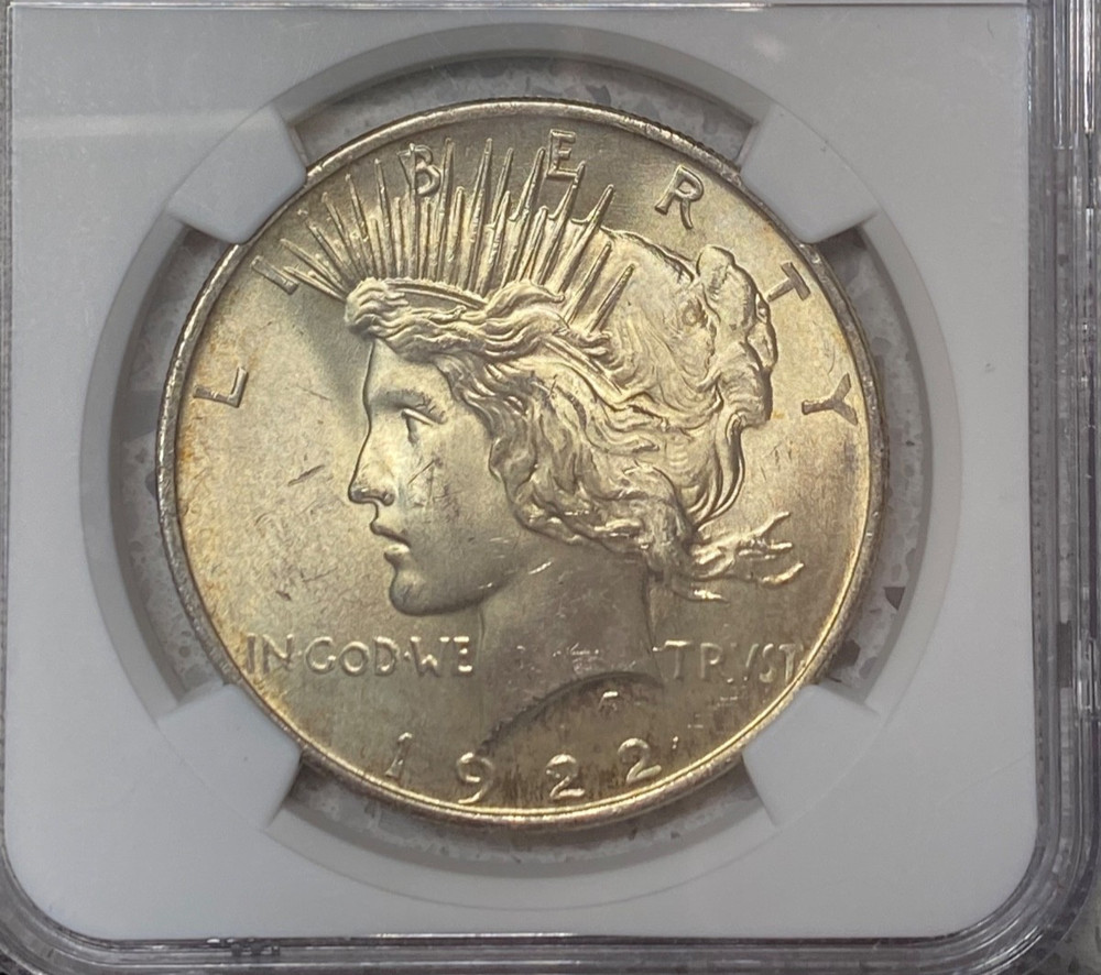1922 Peace Silver Dollar MS64 NGC