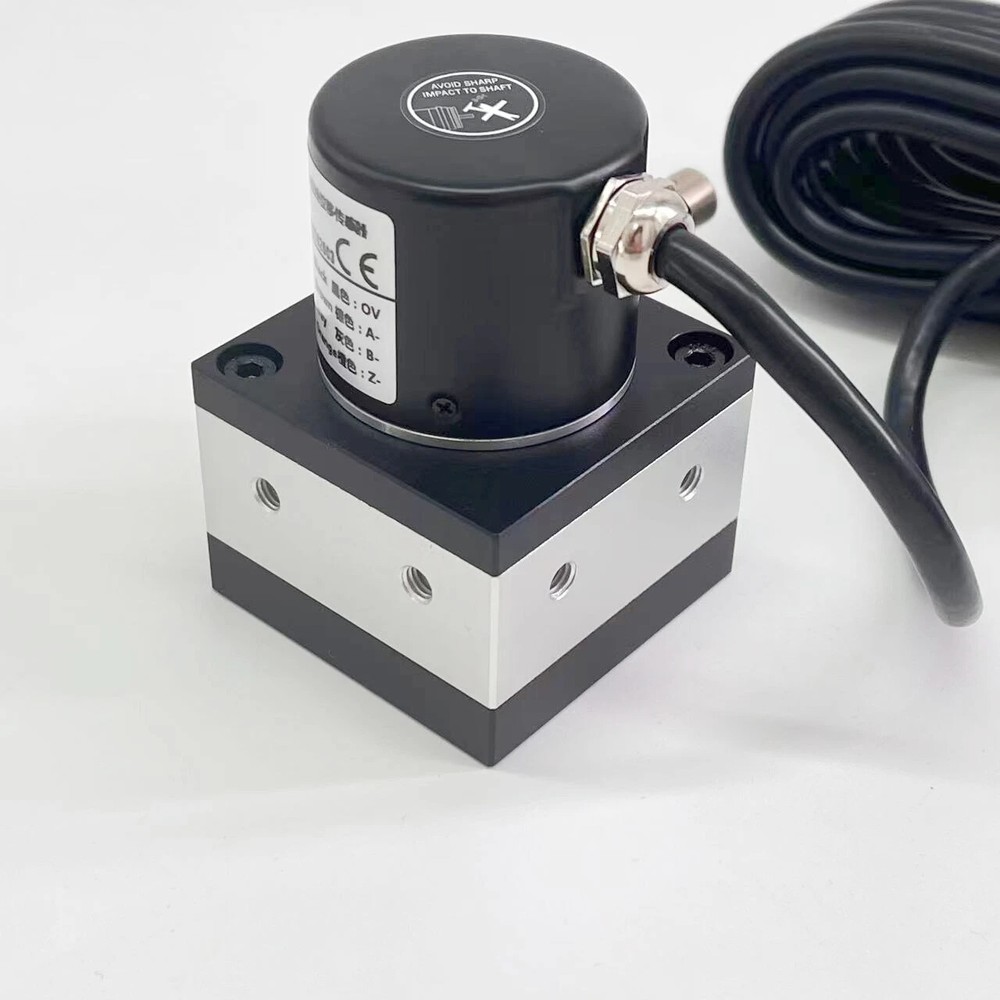 High Precision 1000mm Length Sensor Absolute Wire Pull Encoder With Display Rope
