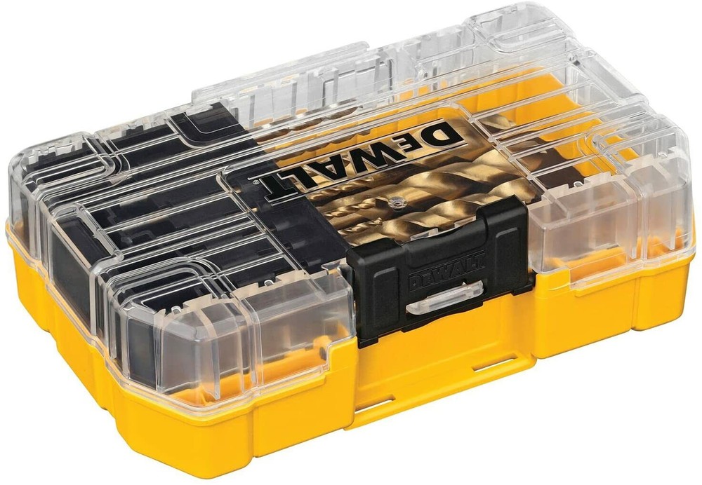 DeWALT (#DW1354) Pilot Point Titanium Drill Bit Set, 14-Piece