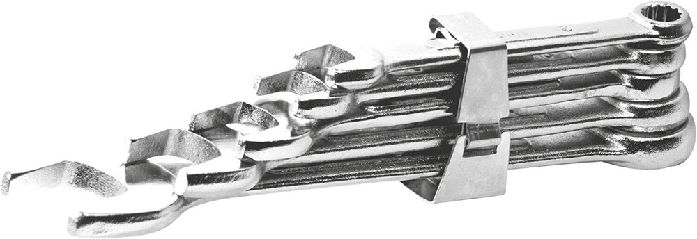 5-Pc 3/8" - 5/8" Raised Panel Combination Wrenches, 12 Point, 45000