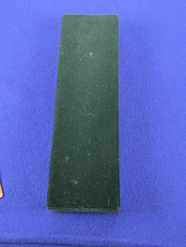 Towle Silver Plated Copenhagen Pie/Cake/Lasagna Server With Green Velvet Case