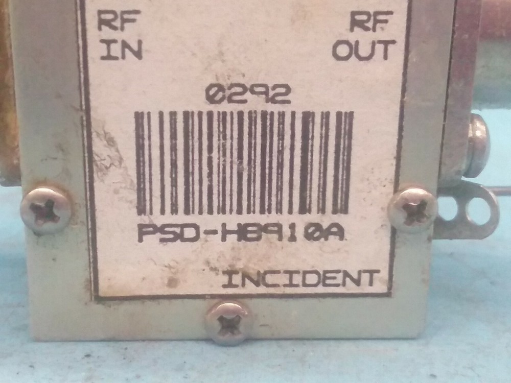 1 NOS Penstock Engineering RF IN @ RF OUT MODEL PSD-H8910A