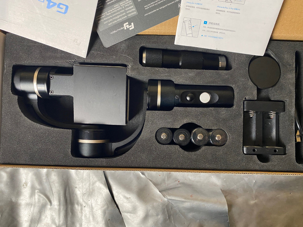 Feiyu Tech G4 Pro 3-Axis Handheld Stabilized Gimbal iPhone Android Samsung