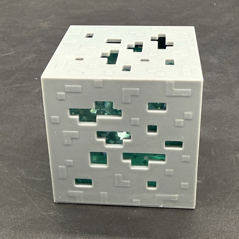 Minecraft Jelly Cube Blue Squishy Like Needoh New Sealed