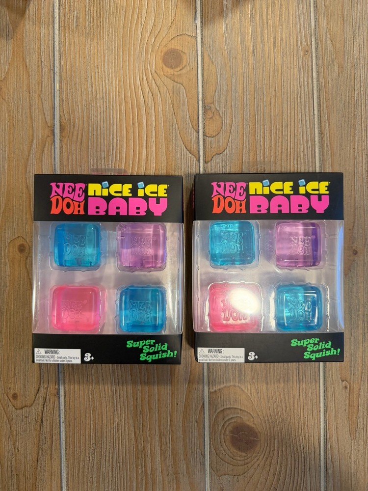 NWT NeeDoh Nice Ice Baby 4 Pack