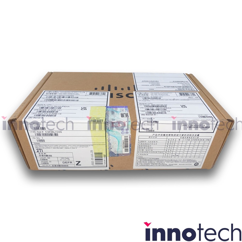 Cisco C-NIM-1X Network Interface Module New Sealed