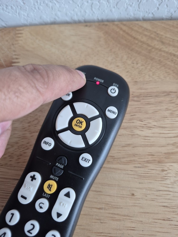 Suddenlink Universal Remote Control Pulse RF Remote URC-2068BC2-R