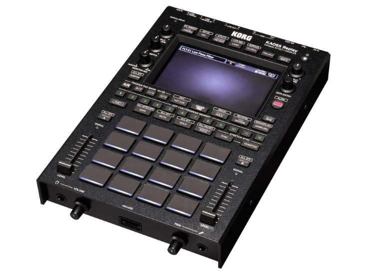 Korg KAOSS REPLAY Sampler DJ Effects Processor Performance Pad Unit New
