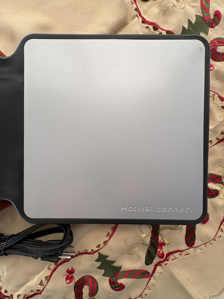 RUST RED HotMat Connect Modular 2 Dish Foldable Hot Warming Tray # 2DISH Connect