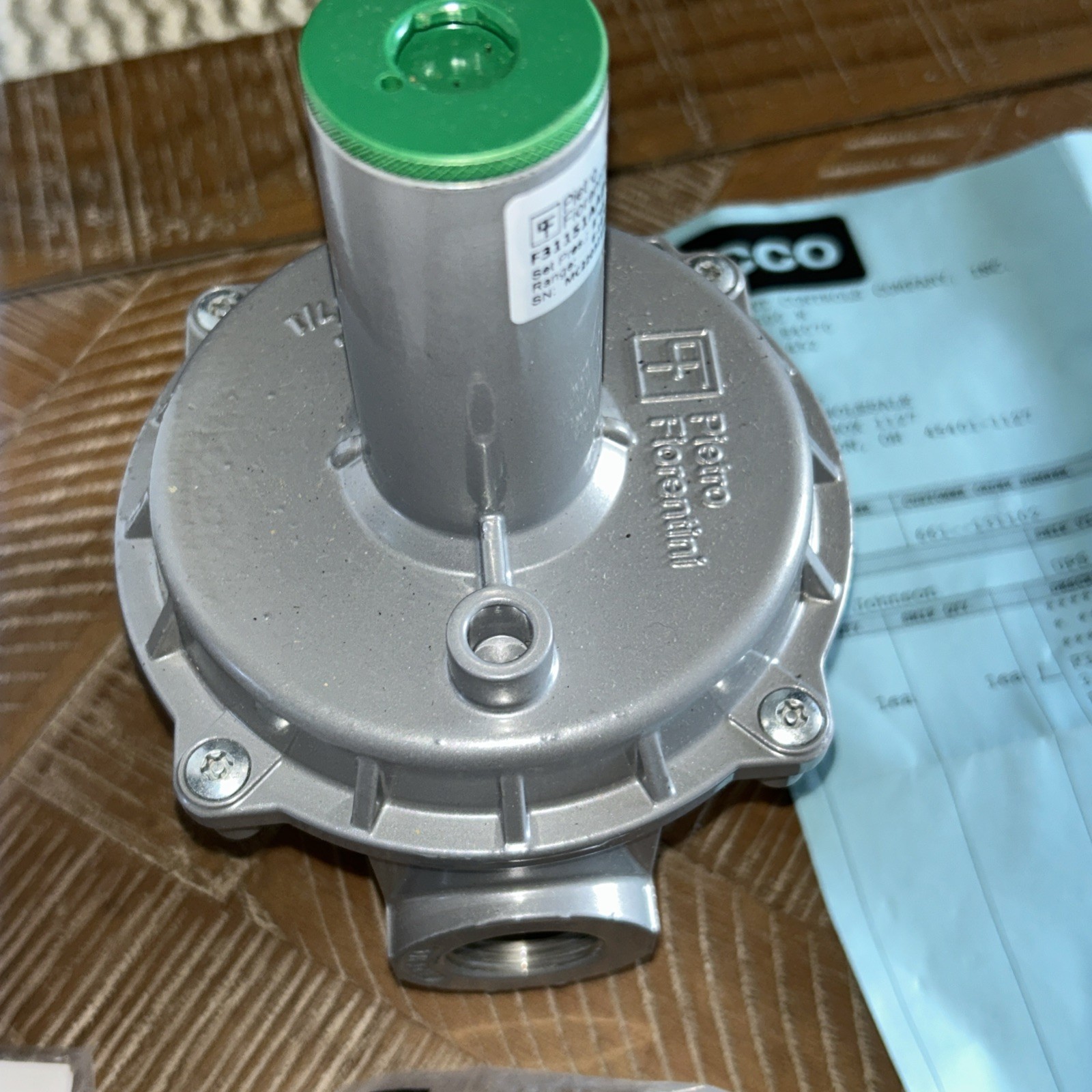 Pietro Fiorentini Type 31151 gas pressure governor