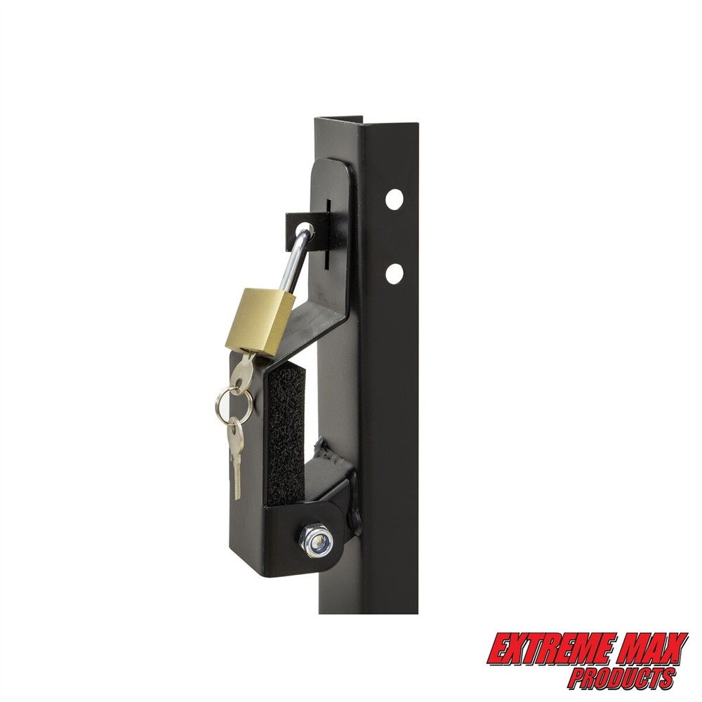 Extreme Max 5001.6354 3-Position Locking Trimmer Rack for Open Trailers