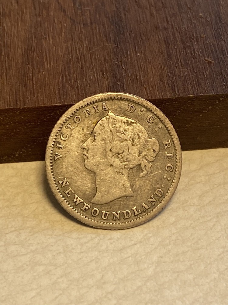 1882-H Newfoundland 5 Cent