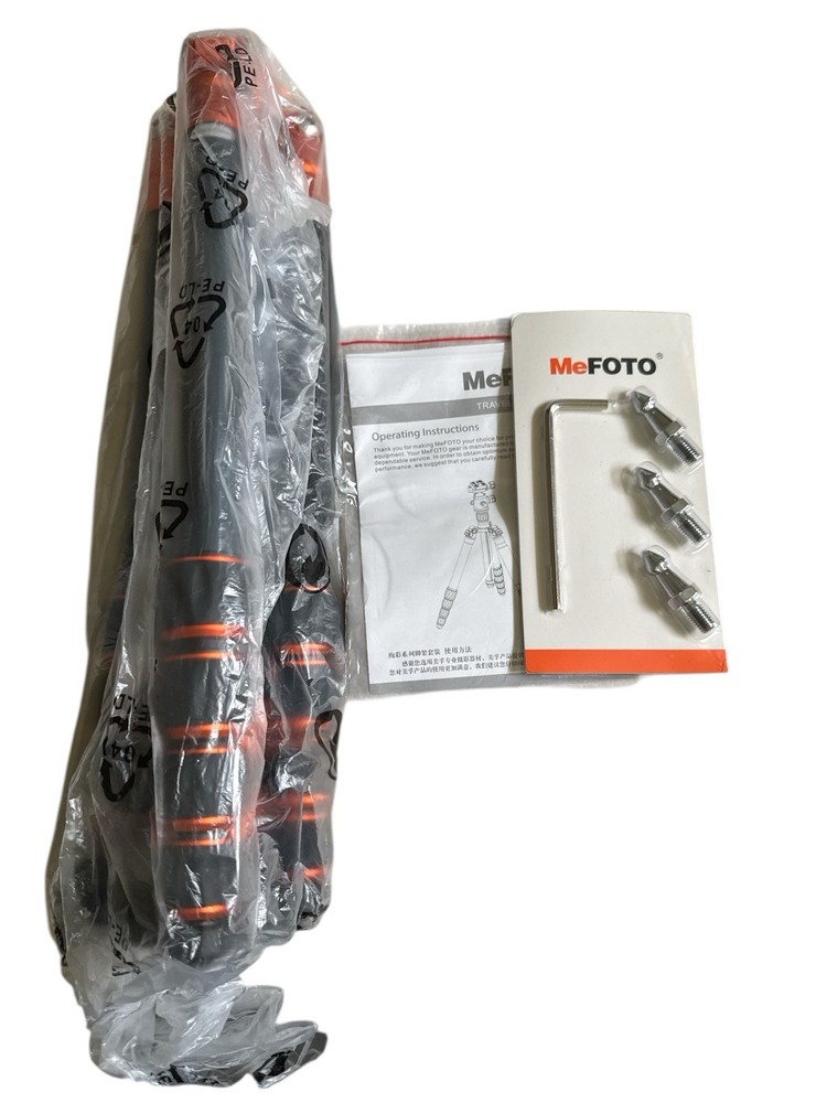 MEFoto Road Trip Tripod Kit Orange