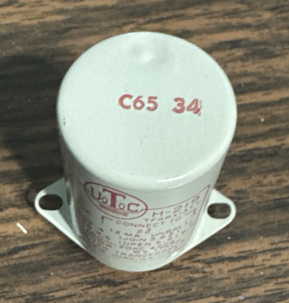 UTC H-219 Vintage Transformer