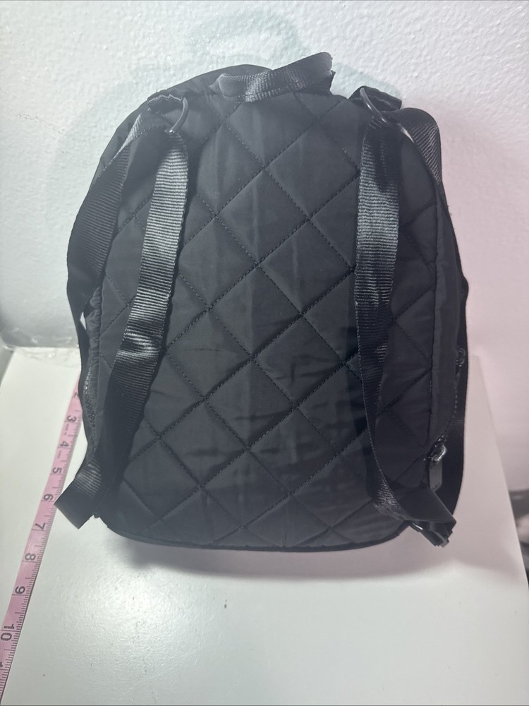 Adidas, Black Medium Size Nylon Backpack