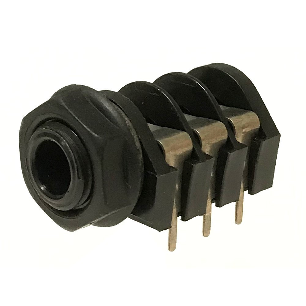 Cliff Input Jack 1/4" Stereo PC Mount for Marshall Plastic Nut