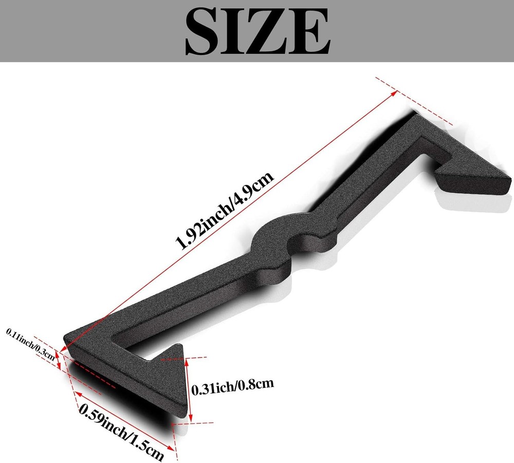 Pegboard Hook Locks Black Plastic Peg Fixer Board Accessories