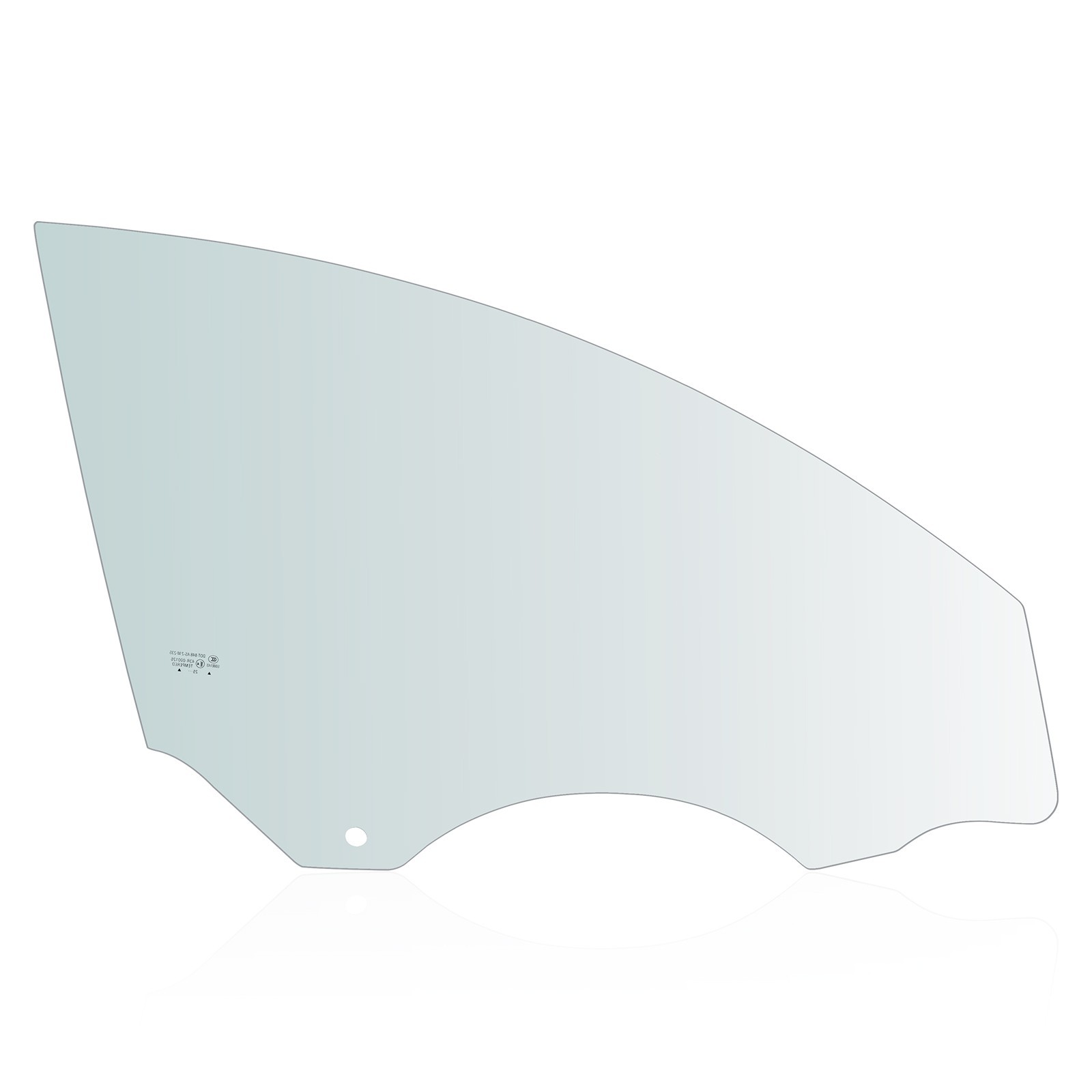 Fits 2020-2025 Tesla Model Y Driver Left Side Front Door Window Glass Tempered