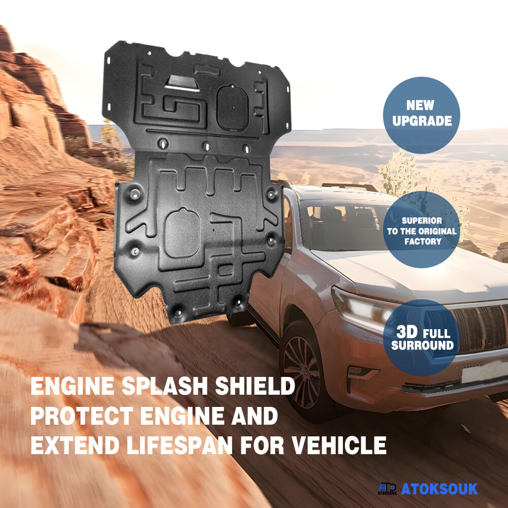 2Pcs For Audi A7 2011-2018 Under Engine Splash Guards Front Engine Mud Flaps