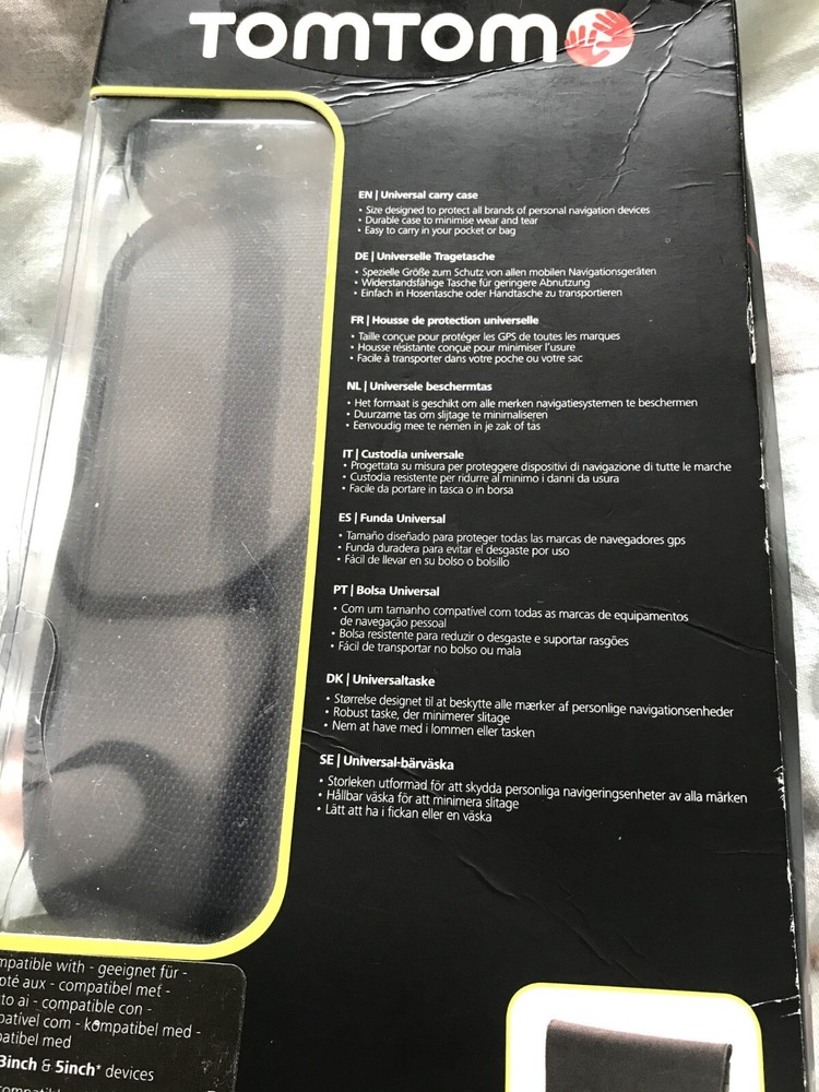 TOMTOM UNIVERSAL CARRY CASE - ALL DEVICES 4.3" - 5"