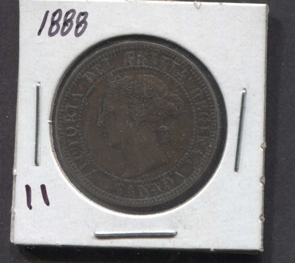 1888-Canada Large Cent