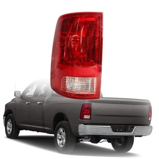 Rear Left Tail Light Assembly Replacement for R-a-m 2009-2018 Driver Side